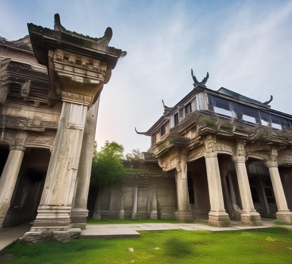 余杭良诸文化村建筑工程，千年文明与现代建筑的完美结合